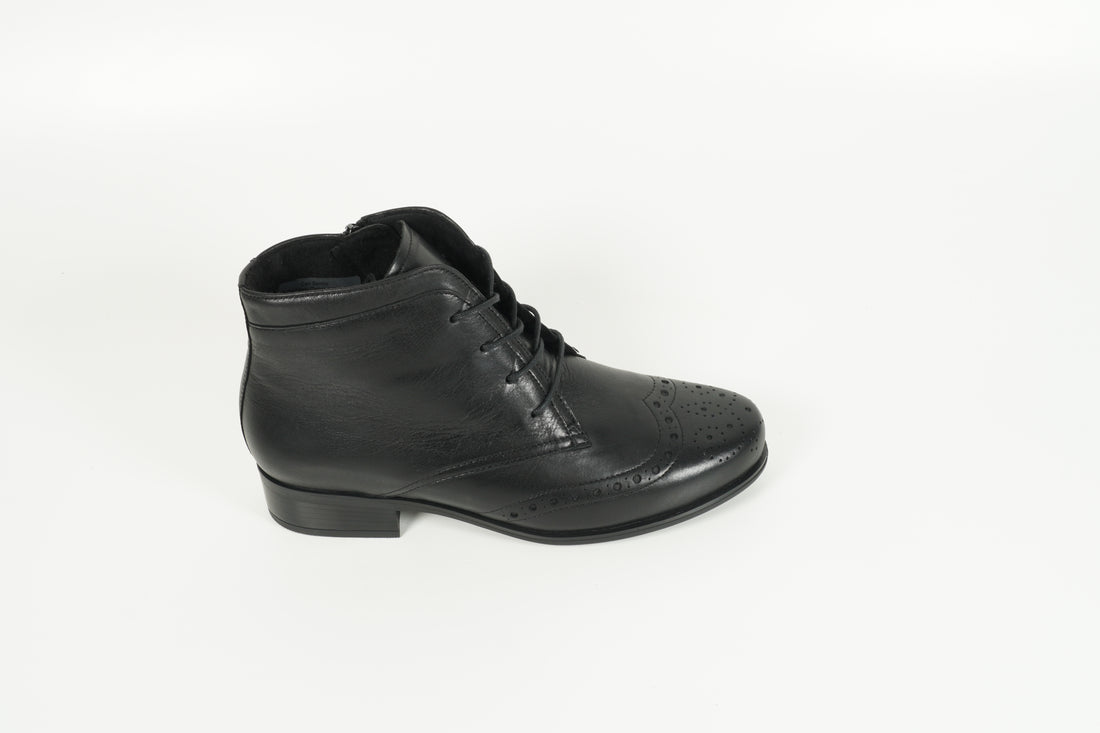 Stiefelette Schwarz
