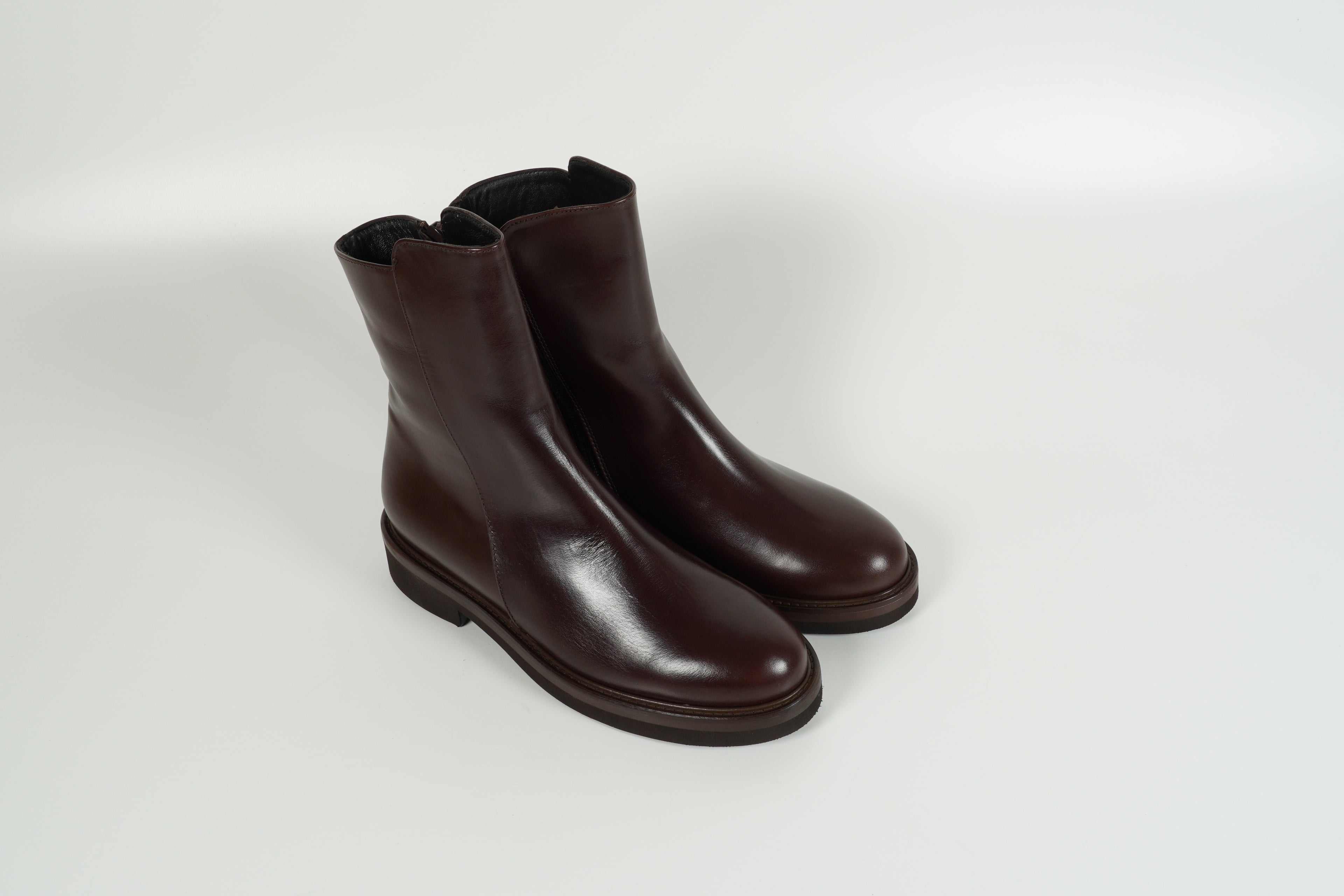 ankle boots brown