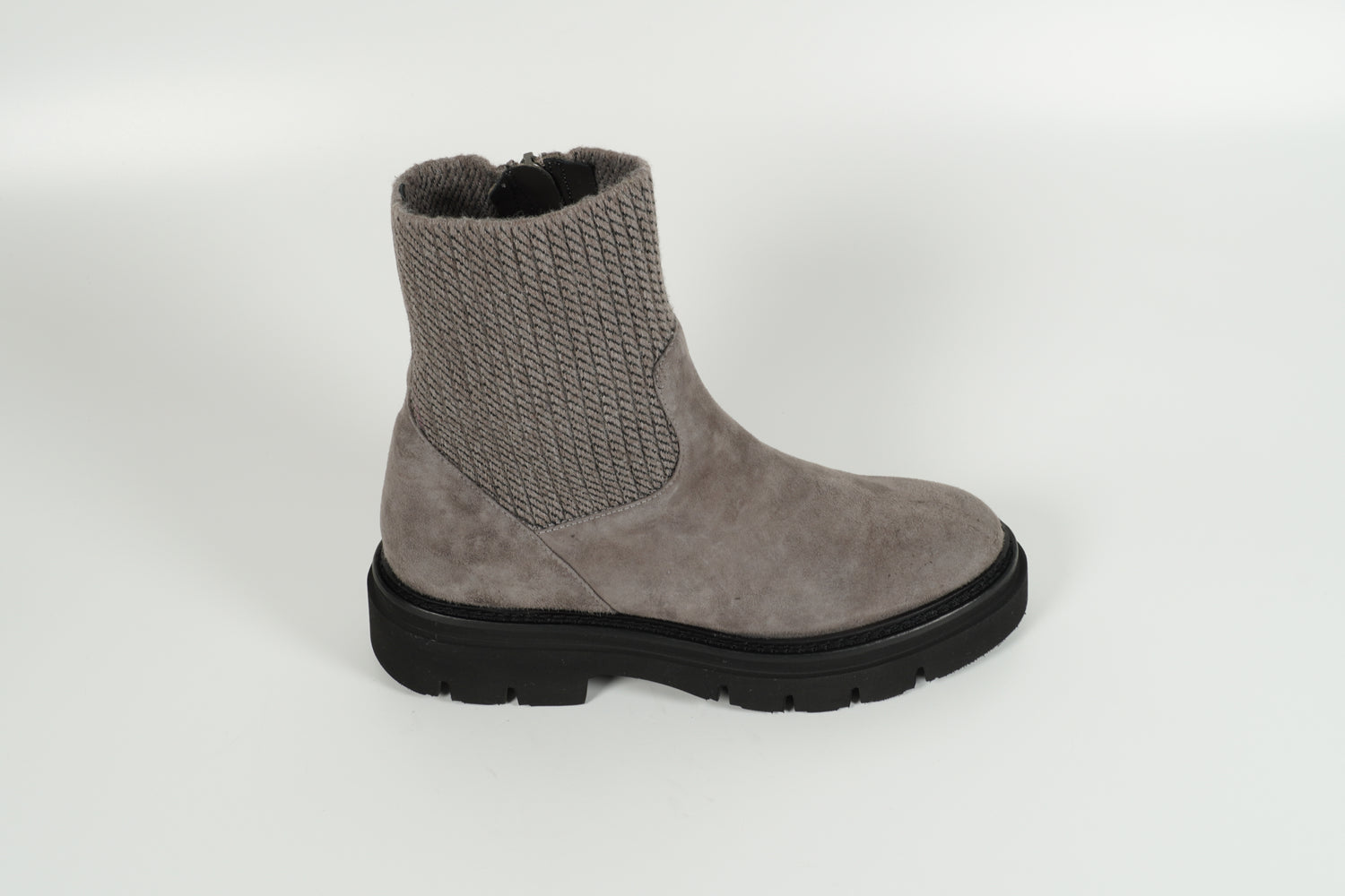 ankle boots gray