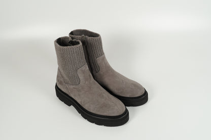 ankle boots gray