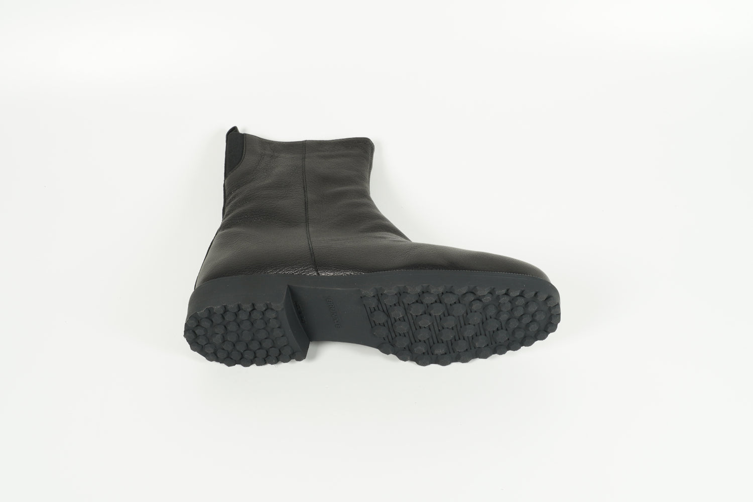 Stiefelette gefüttert Schwarz