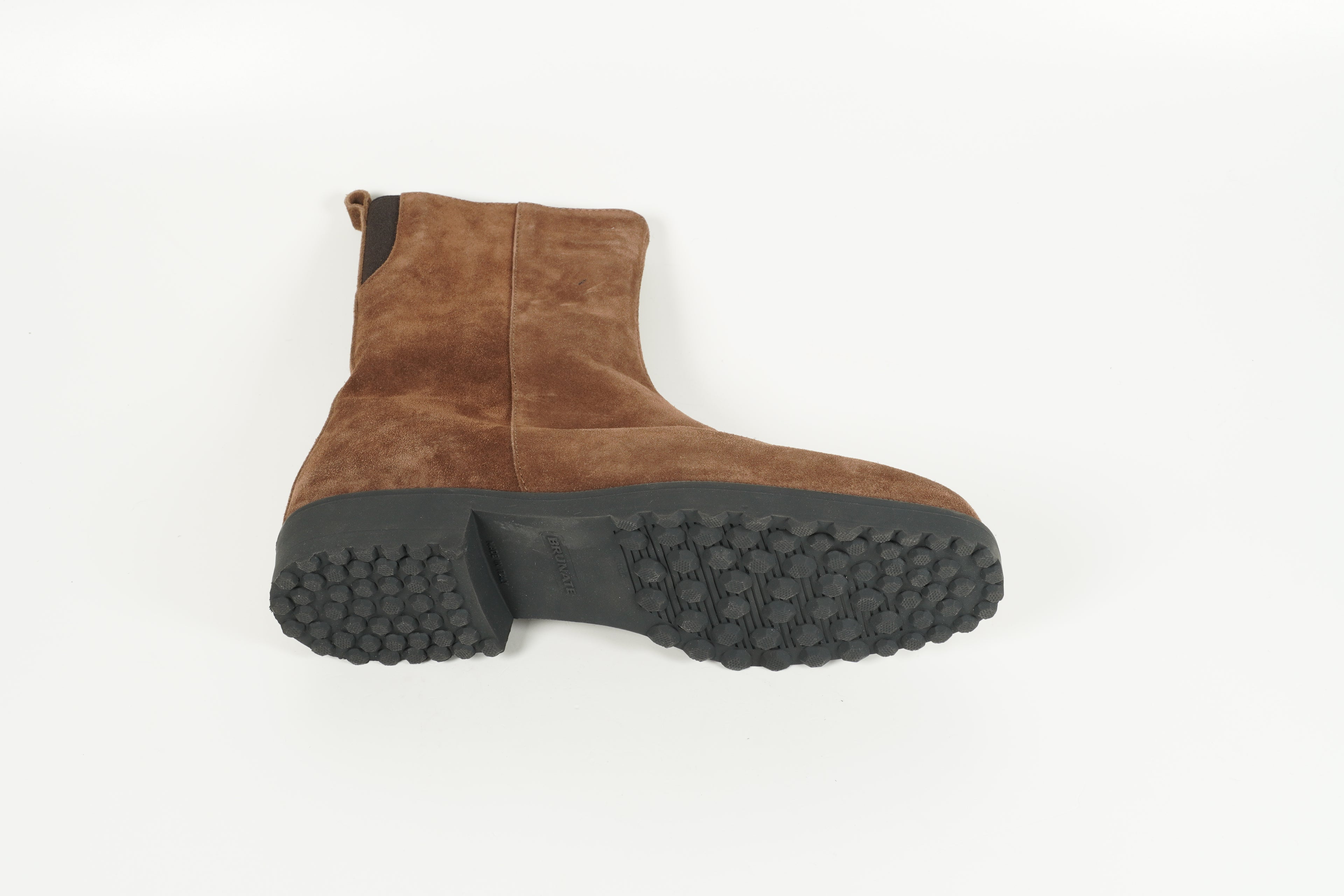Stiefelette gefüttert Braun