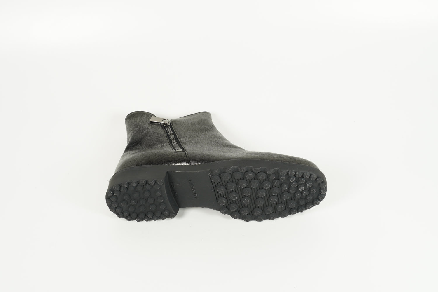 Stiefelette gefüttert Schwarz