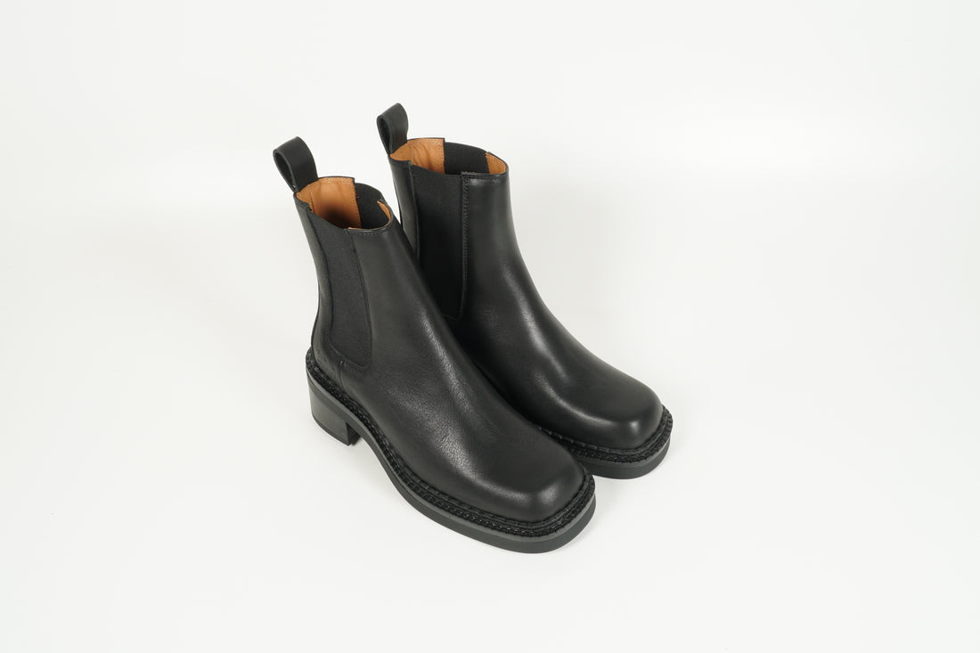 Stiefelette Schwarz