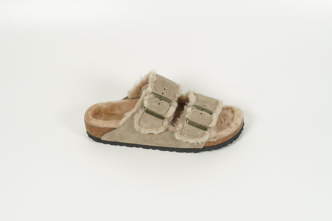 Sandale Arizona doublée beige