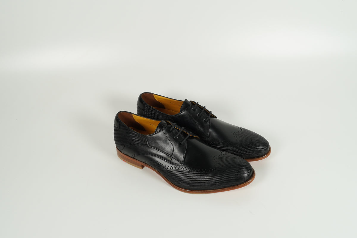 Chaussure à lacets noire