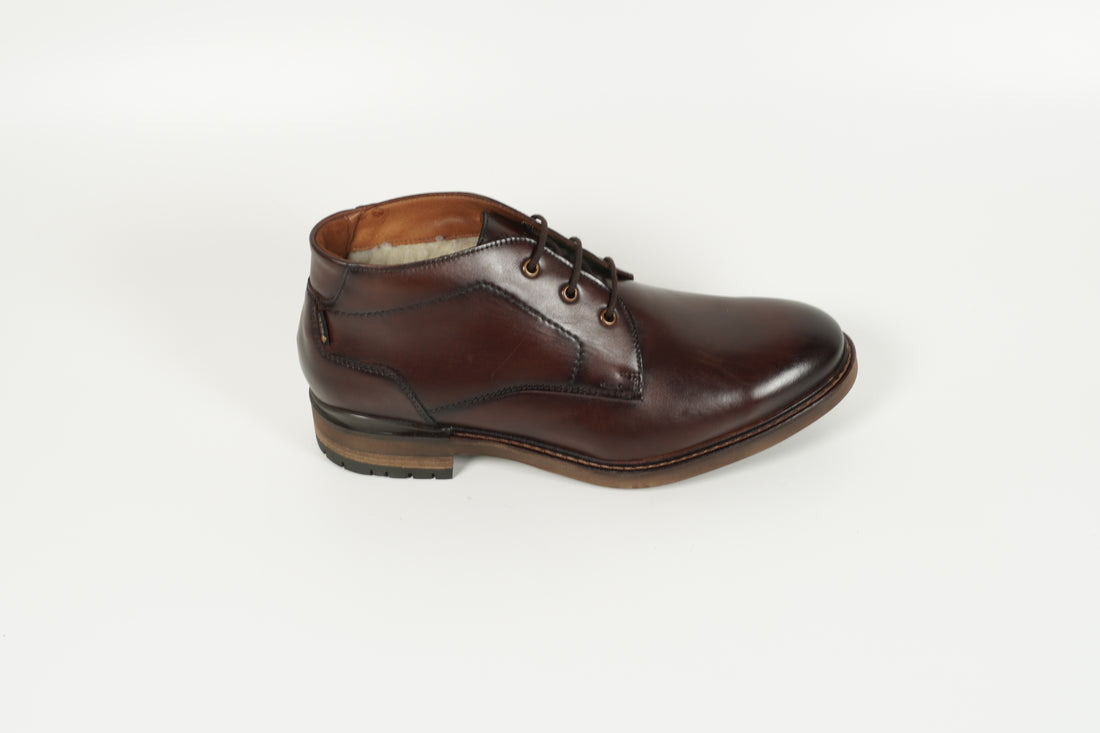 Schnürschuh Braun