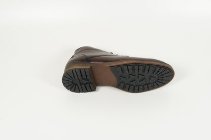 Schnürschuh Braun