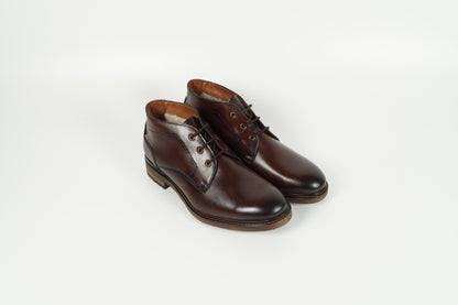 Schnürschuh Braun