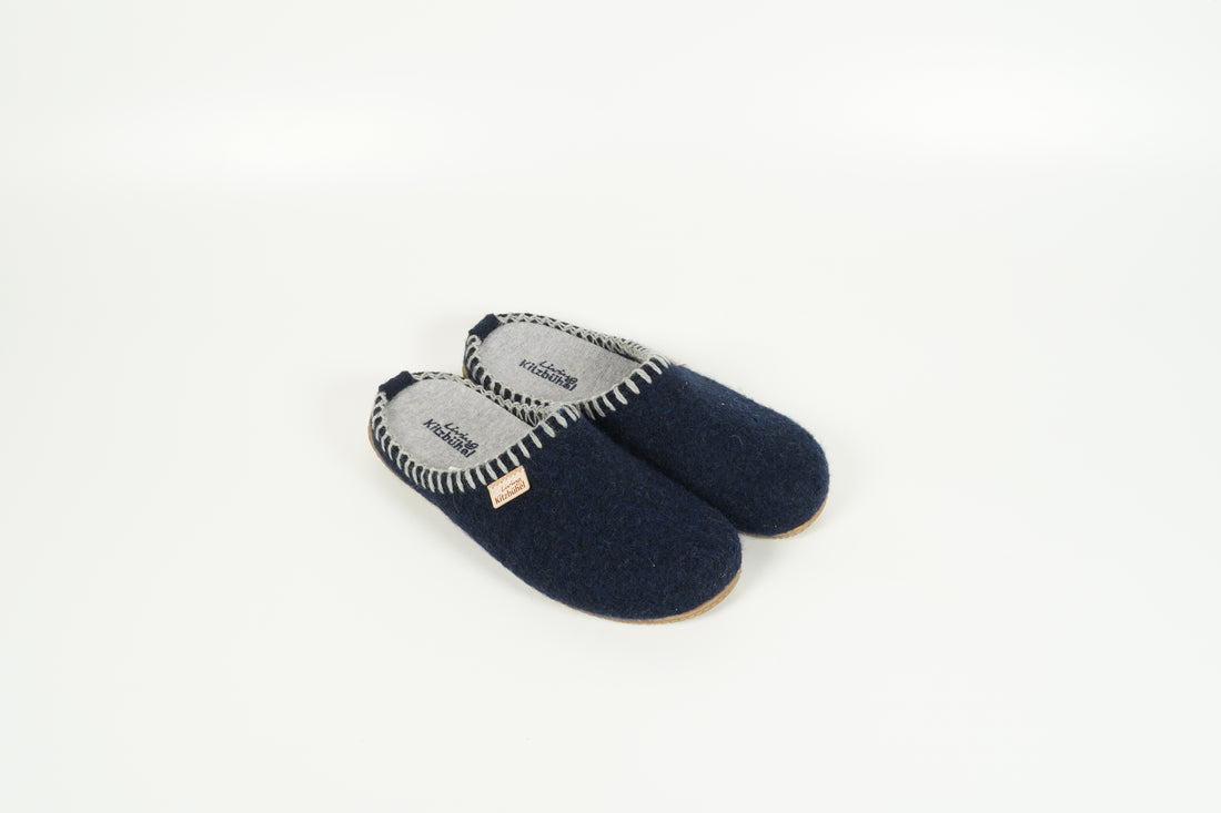 Hausschuhe Blau