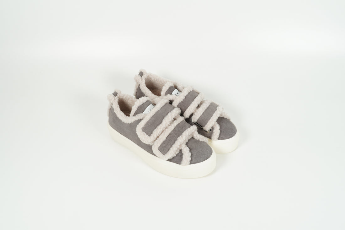 Sneaker gefüttert Grau