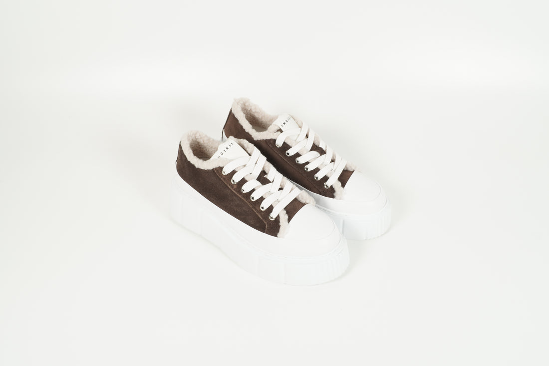 Sneaker gefüttert Braun