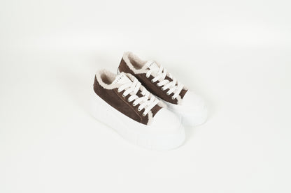 Sneaker gefüttert Braun