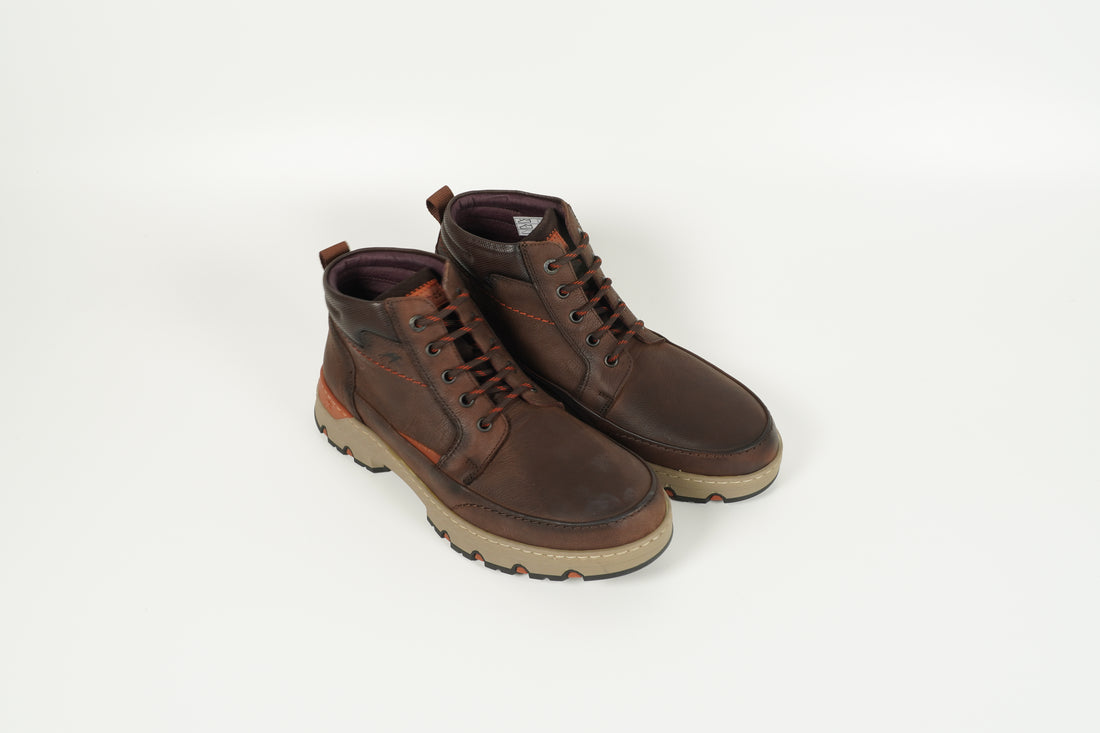 Schnürschuh Braun