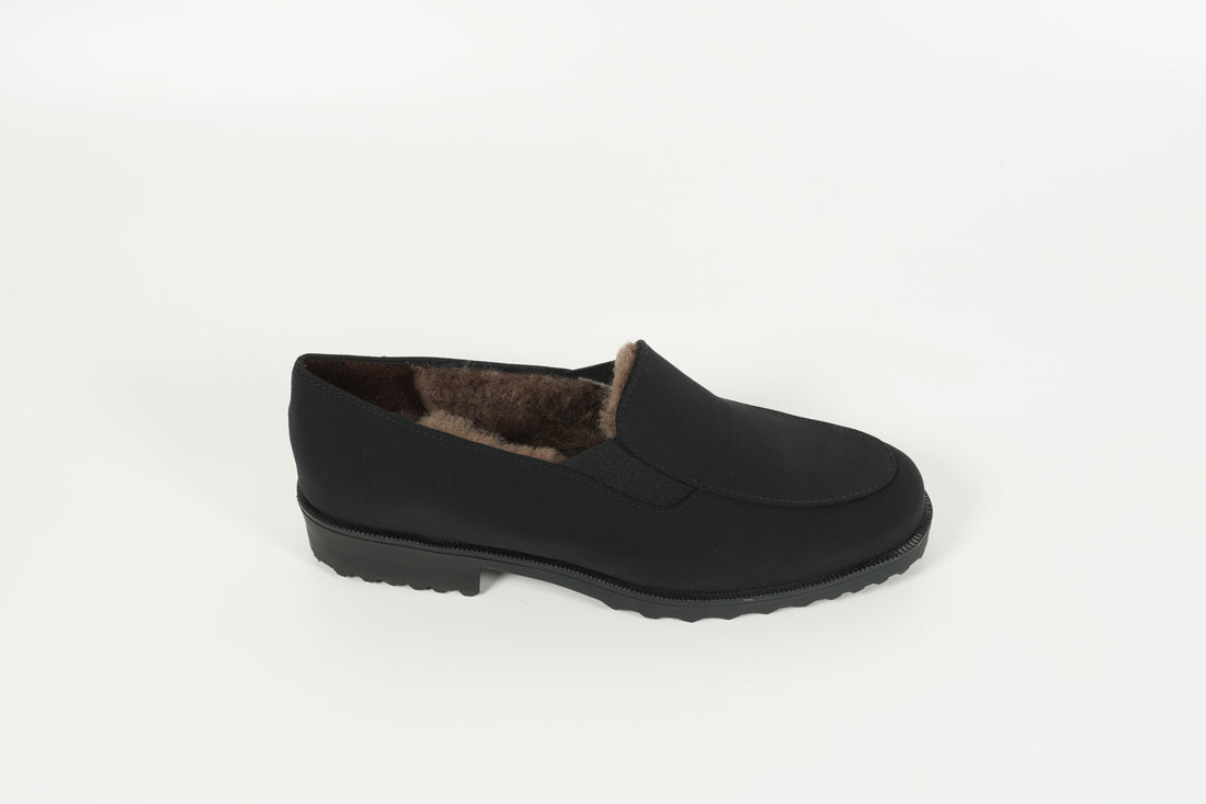 Chaussure basse doublée noire