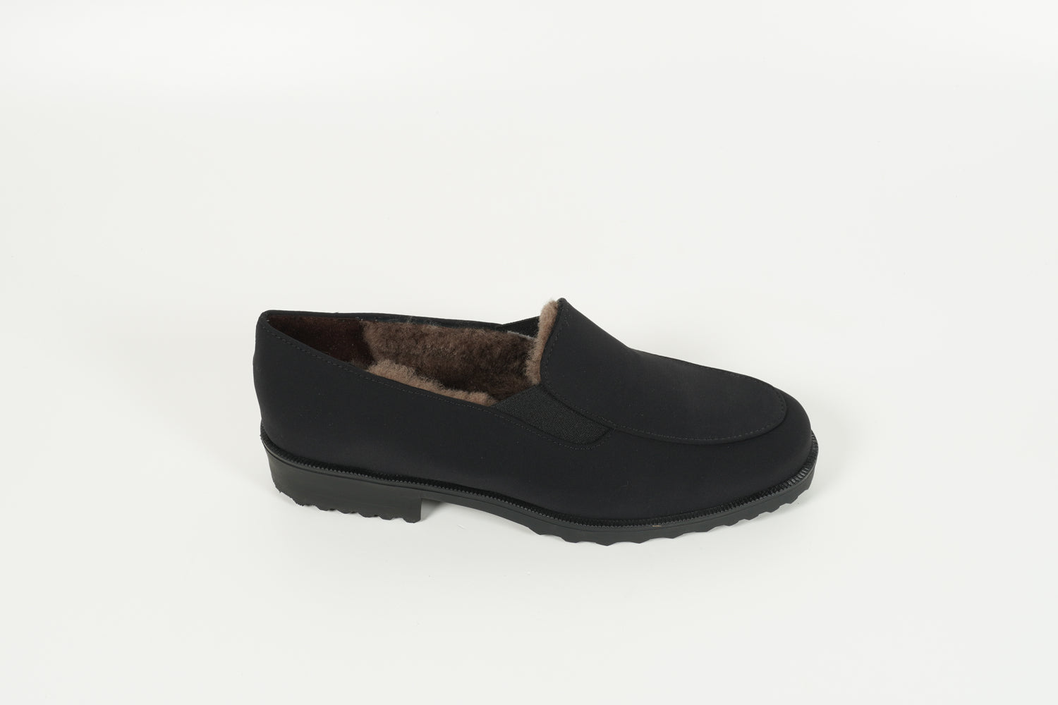 Halbschuh gefüttert Schwarz