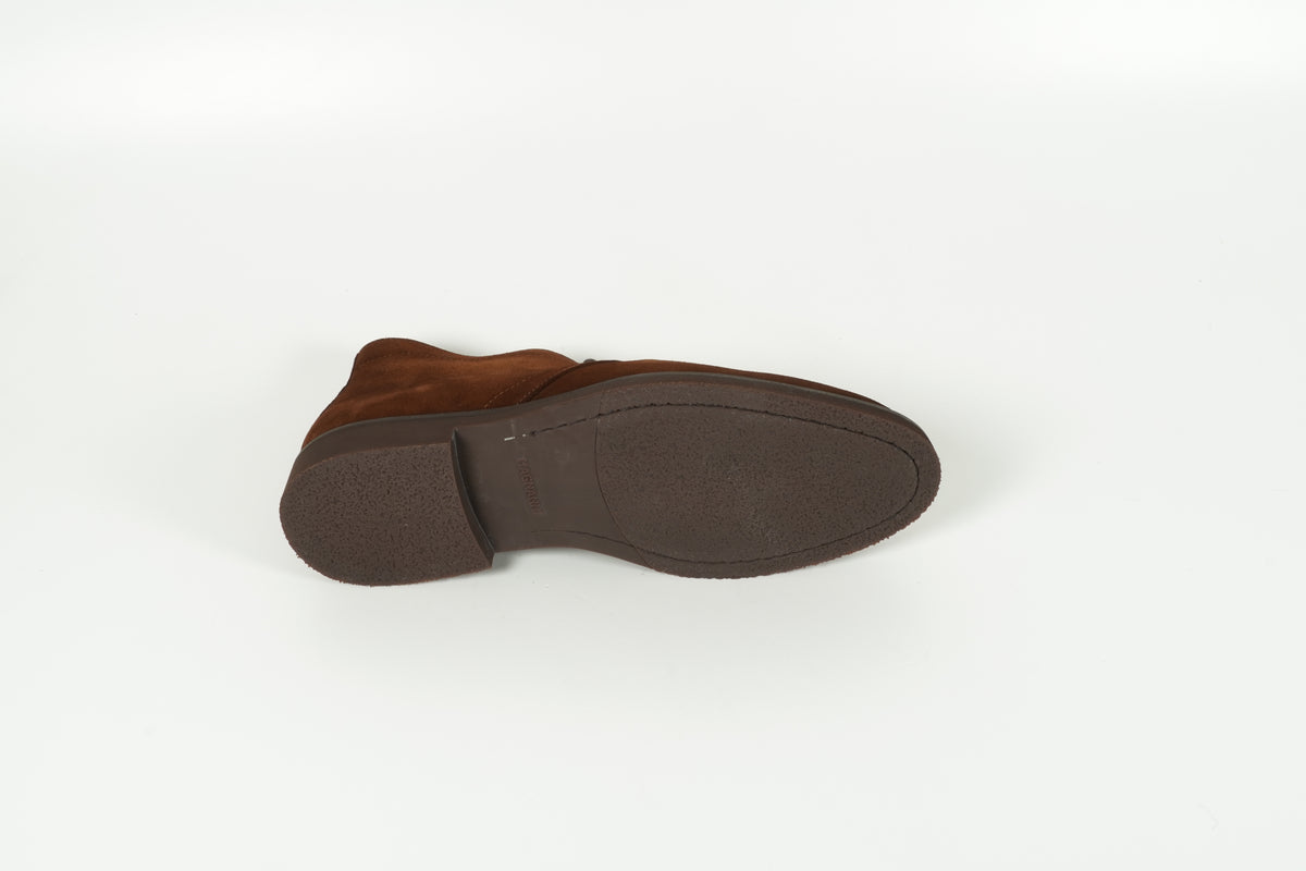 Schnürschuh Braun