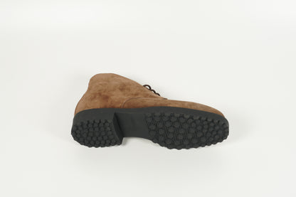 Bottines doublées marron