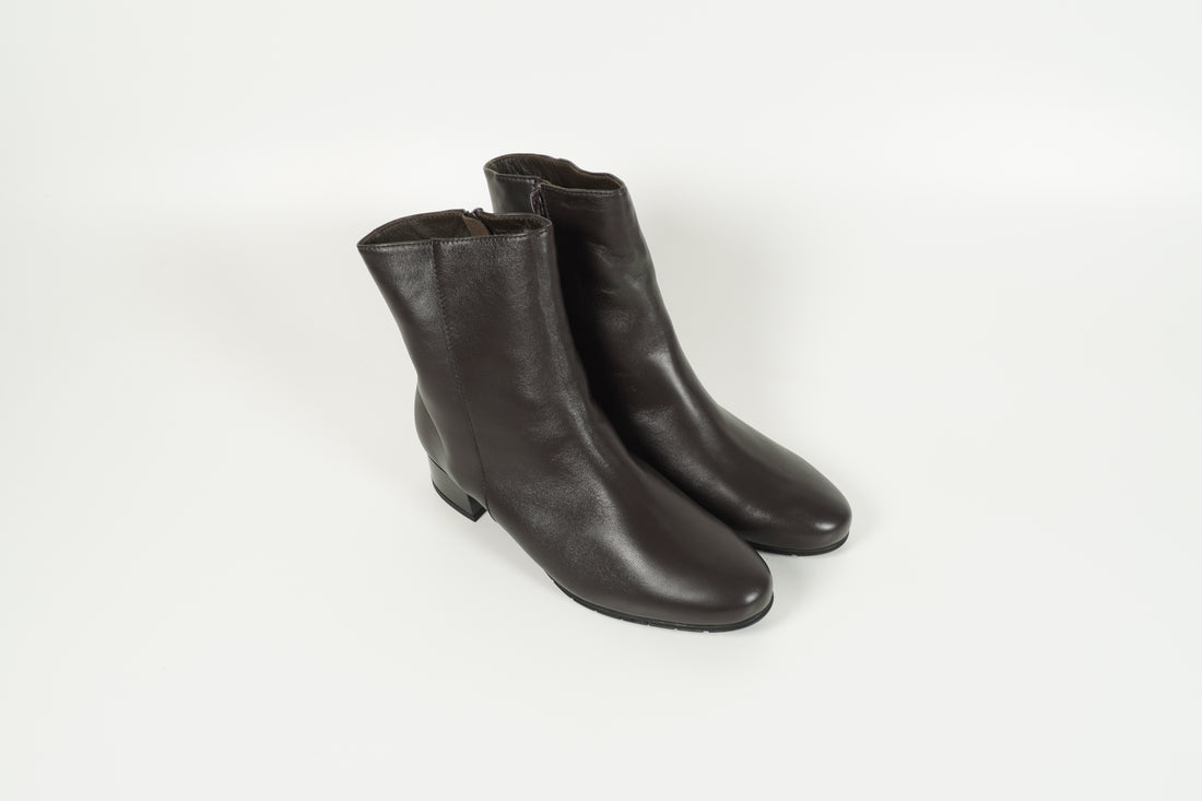 Stiefelette Braun
