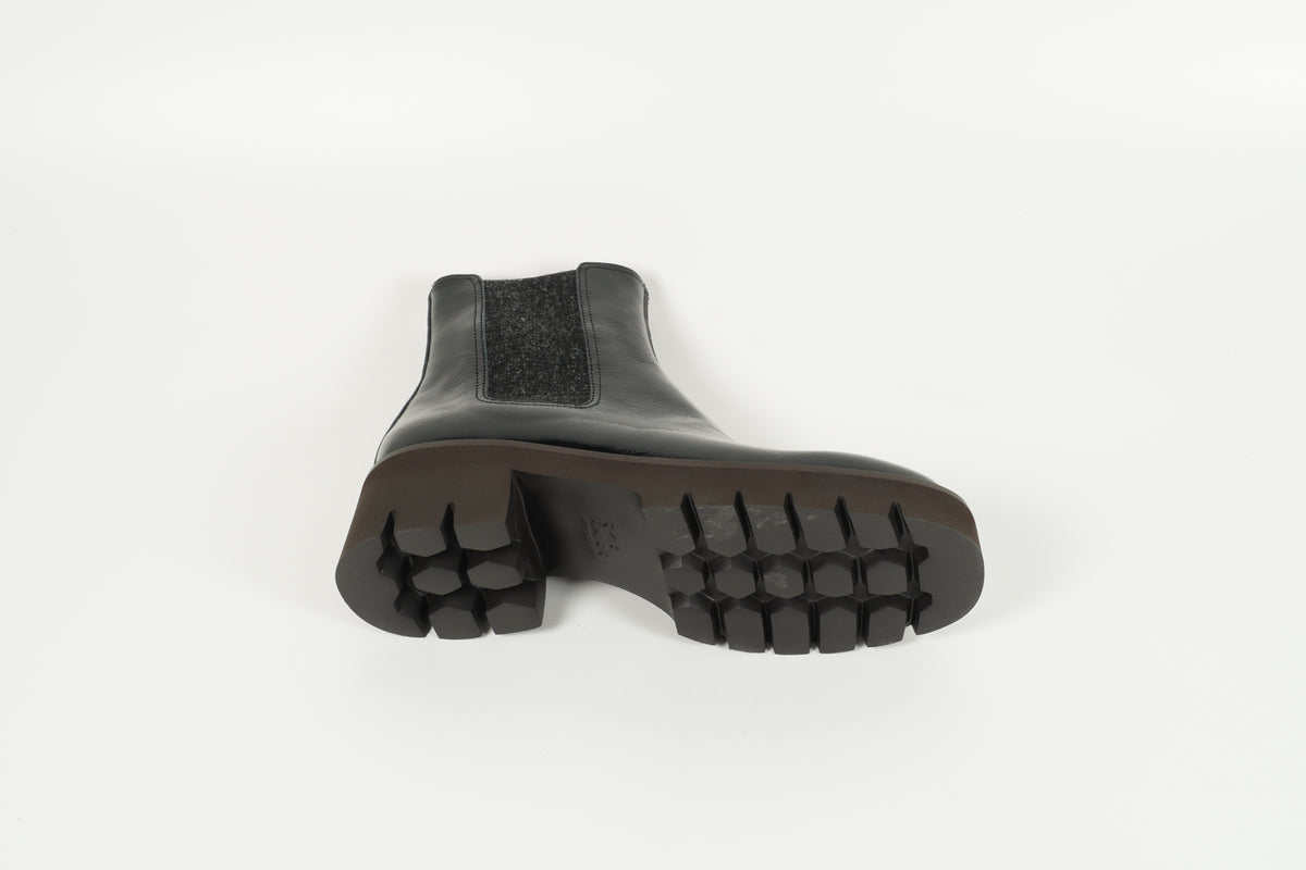 Stiefelette Schwarz