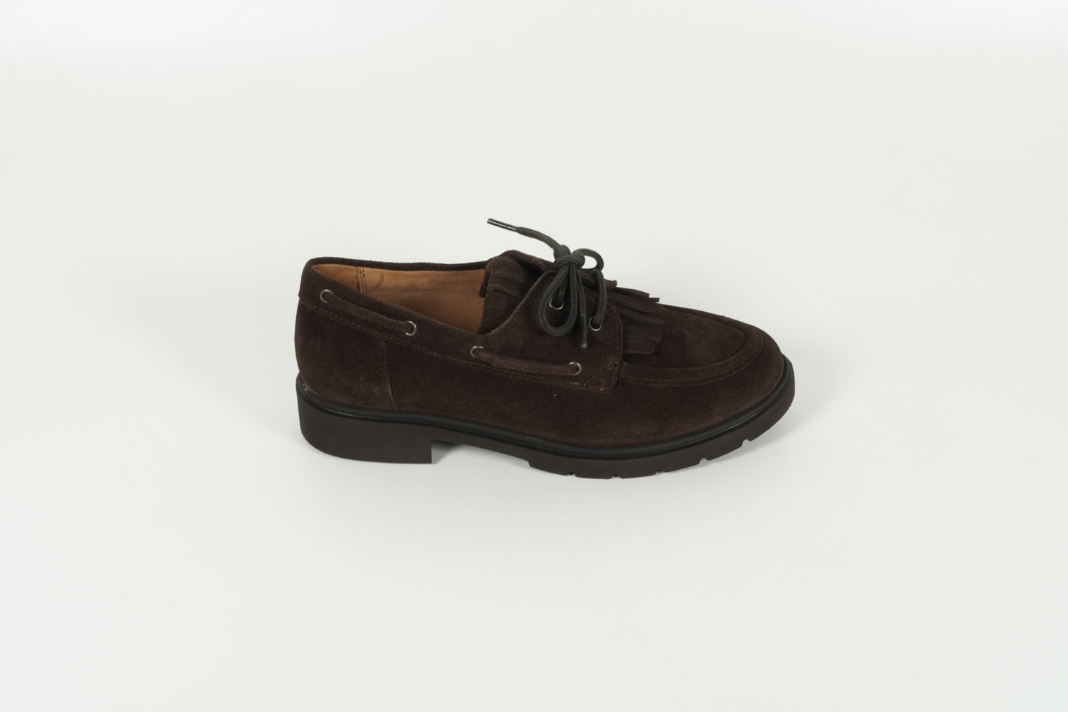 Schnürschuh Braun
