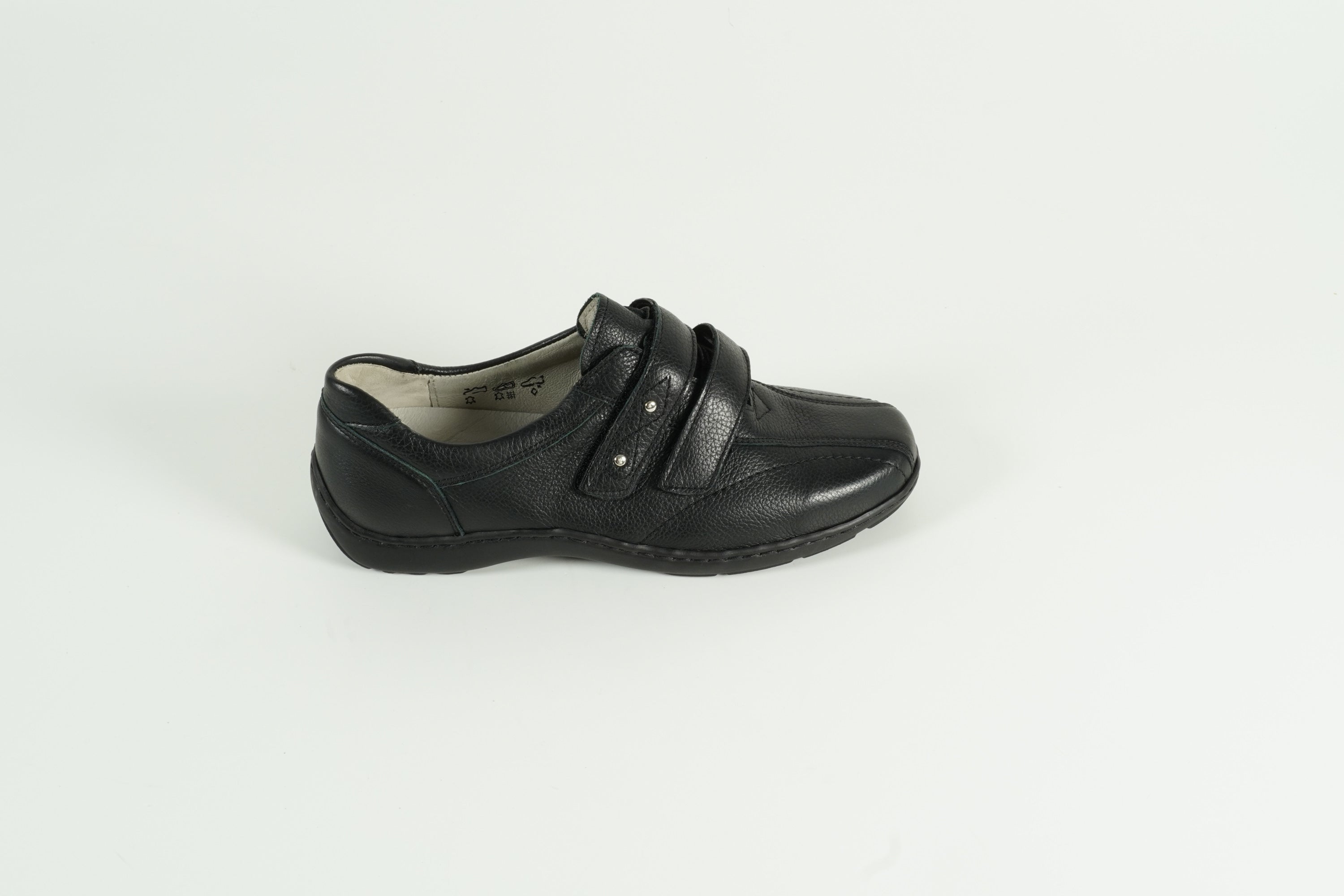 Chaussure velcro noire