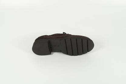 Schnürschuh Braun