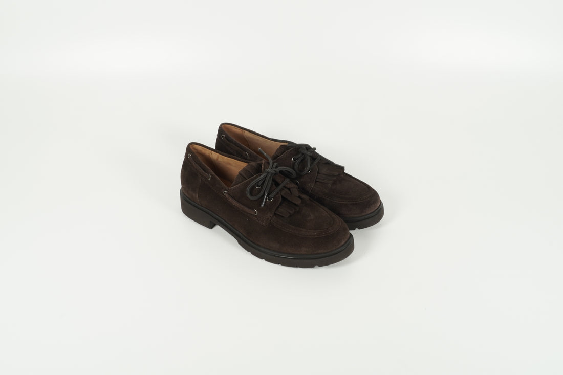 Schnürschuh Braun