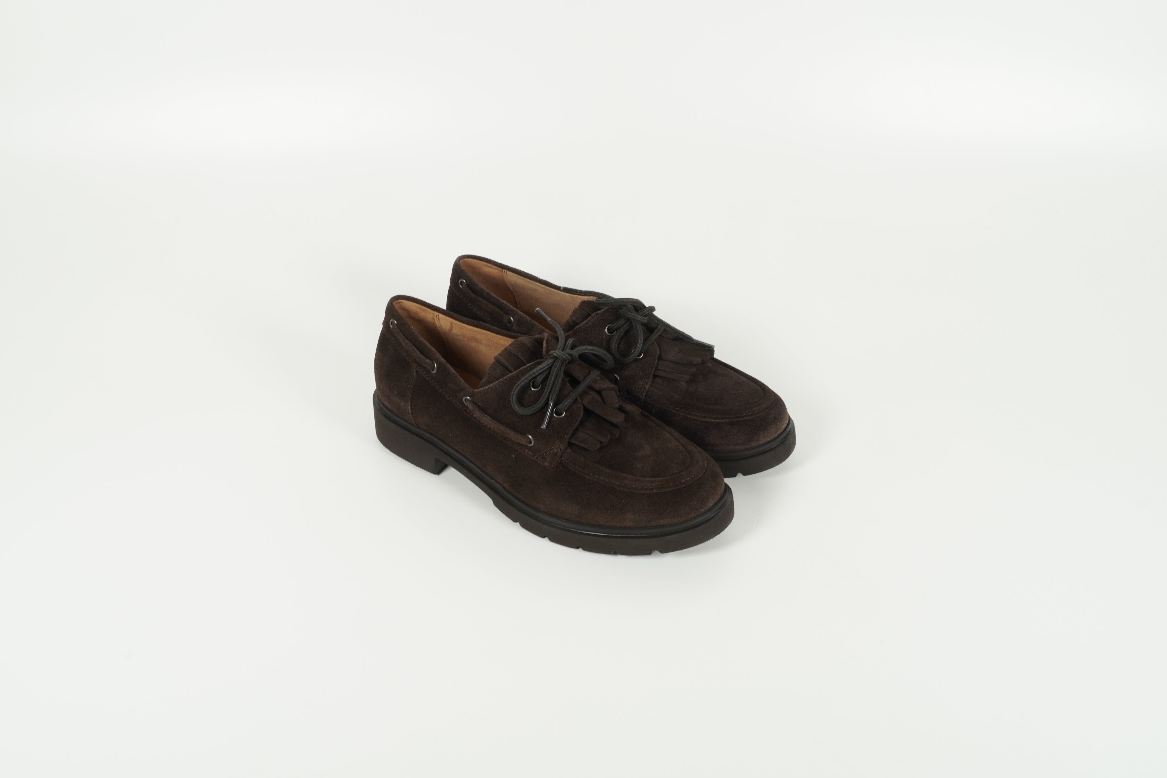 Schnürschuh Braun