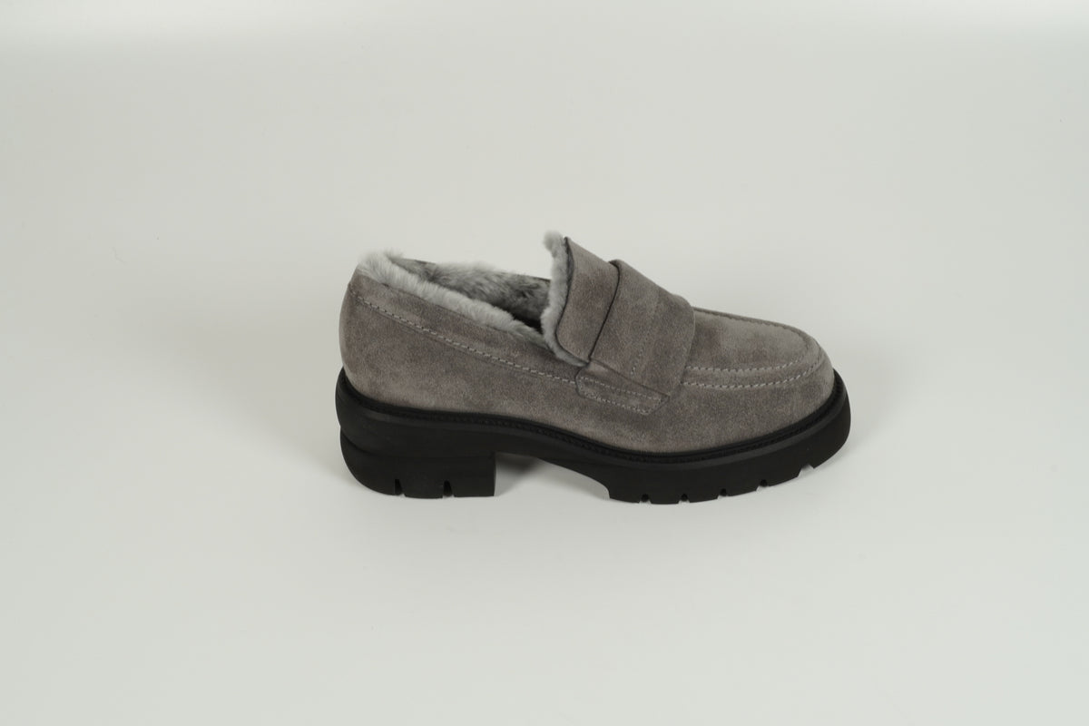 Loafer lined gray