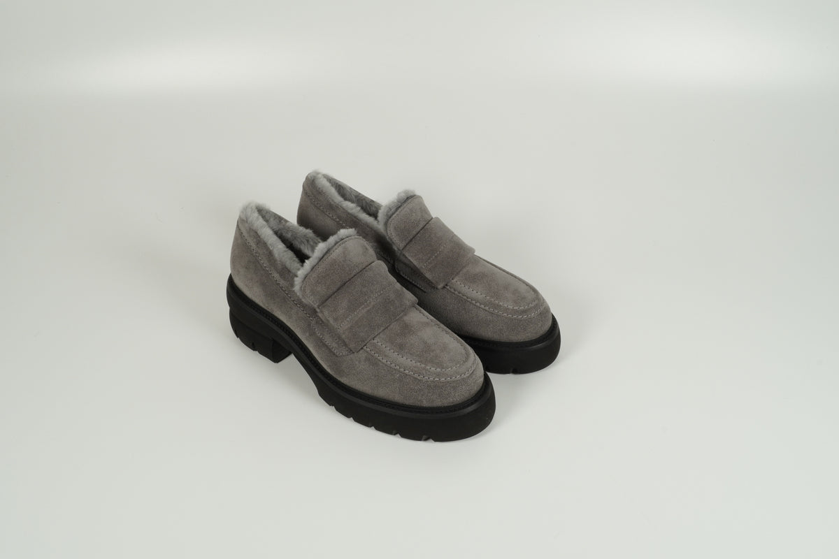 Loafer lined gray
