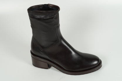 Bottines marron