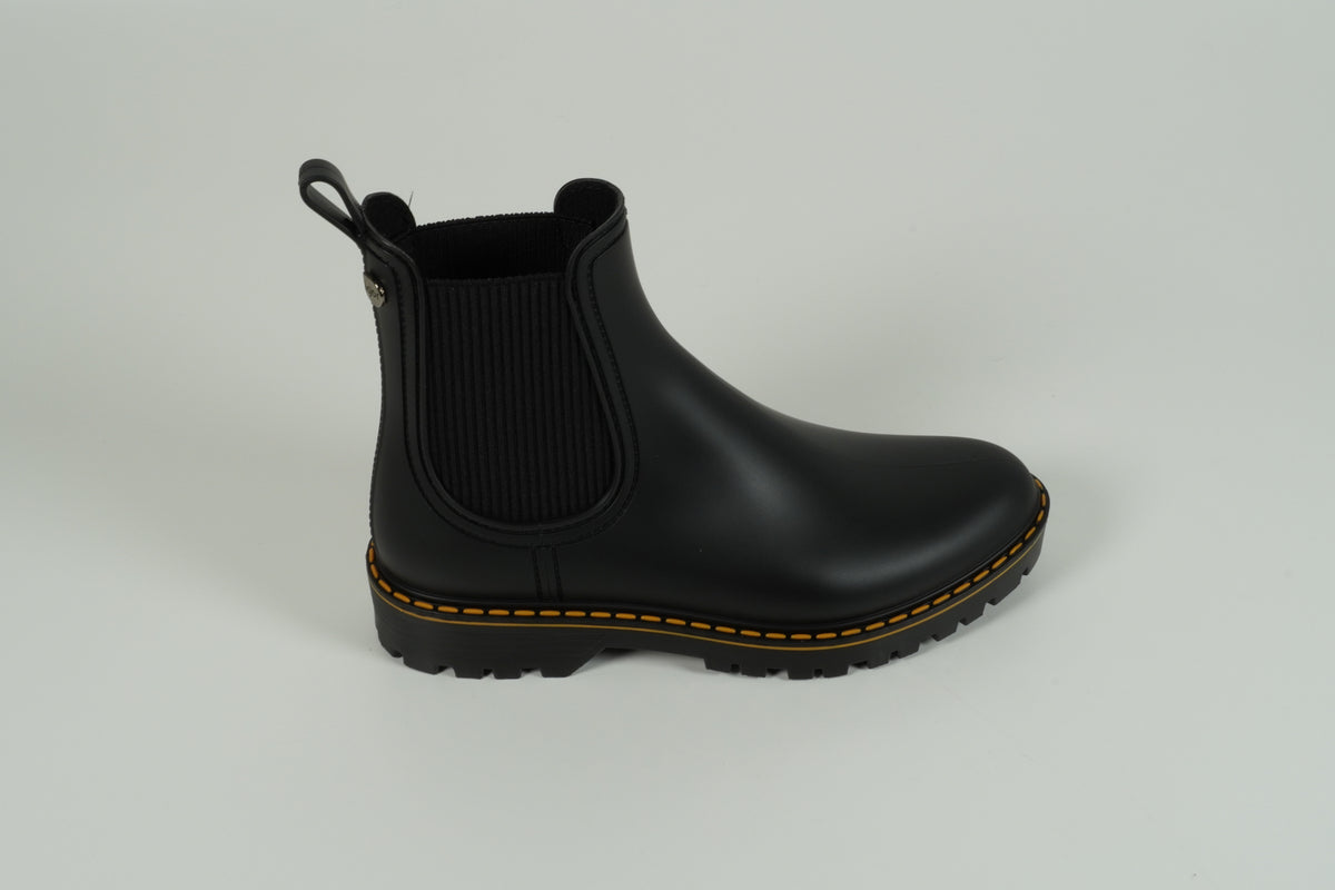 Bottes en caoutchouc noir