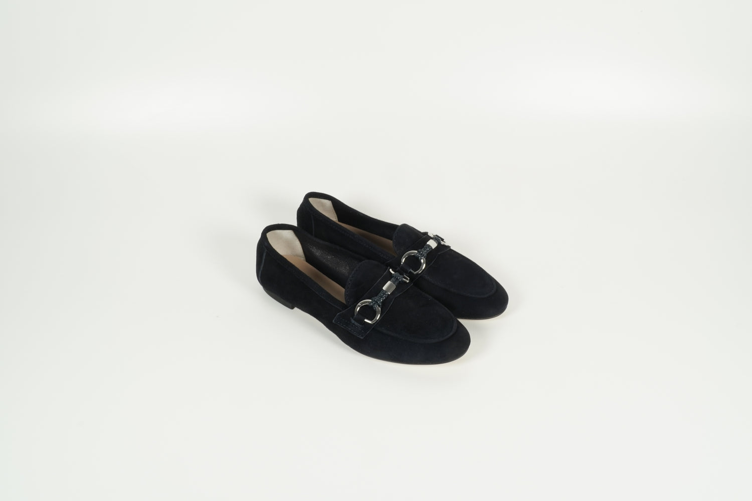 Moccasin Blau