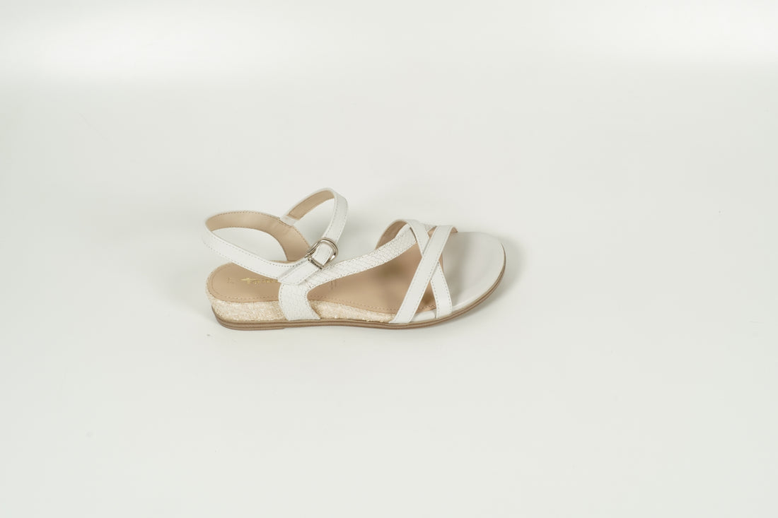 Sandale Weiss