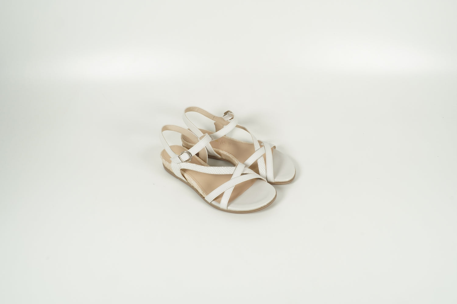 Sandale Weiss