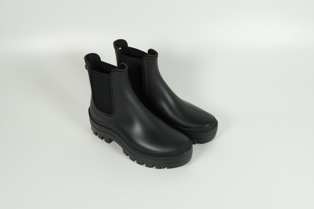 Bottes en caoutchouc noir