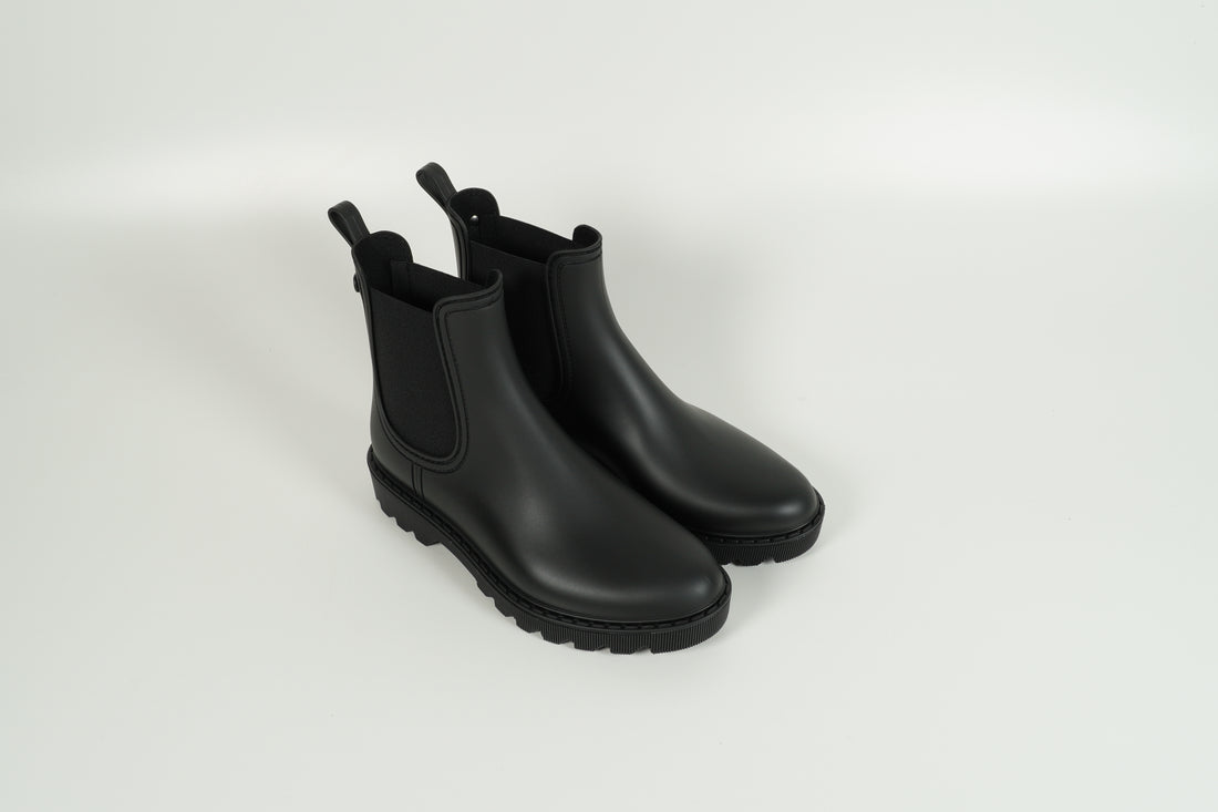 Bottes en caoutchouc noir