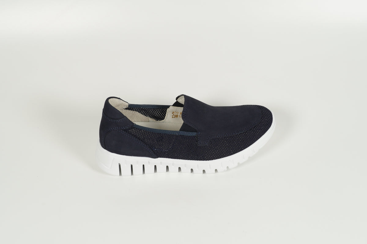 Schlupfschuh Blau