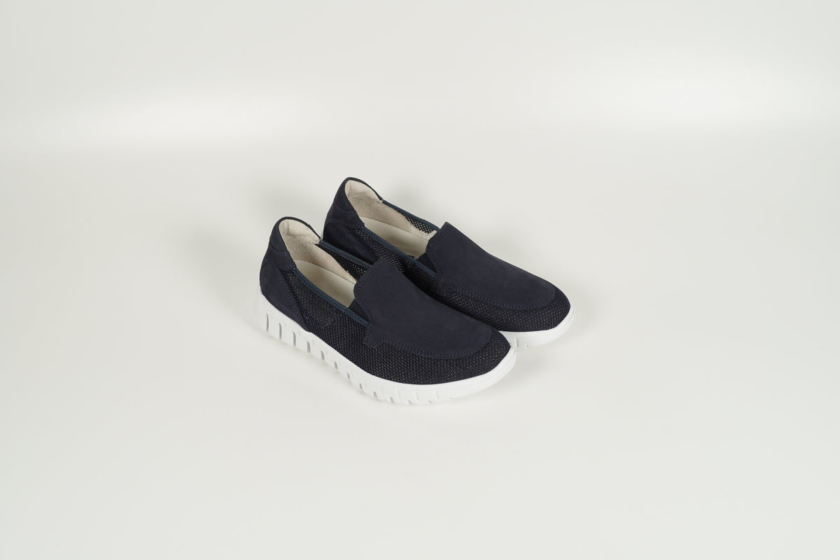 Schlupfschuh Blau