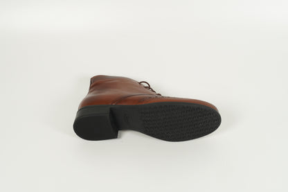 Schnürschuh Braun