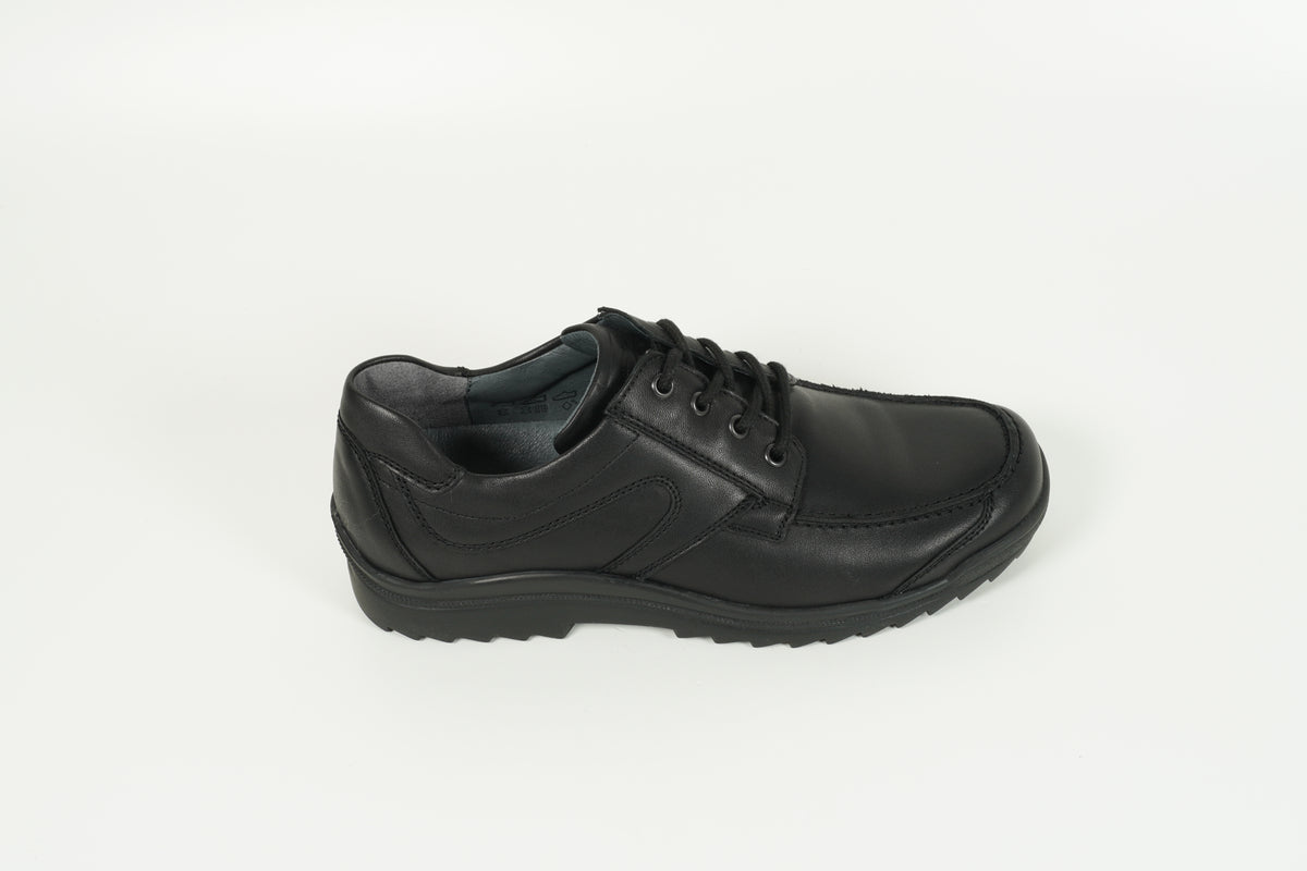 Schnürschuh Schwarz