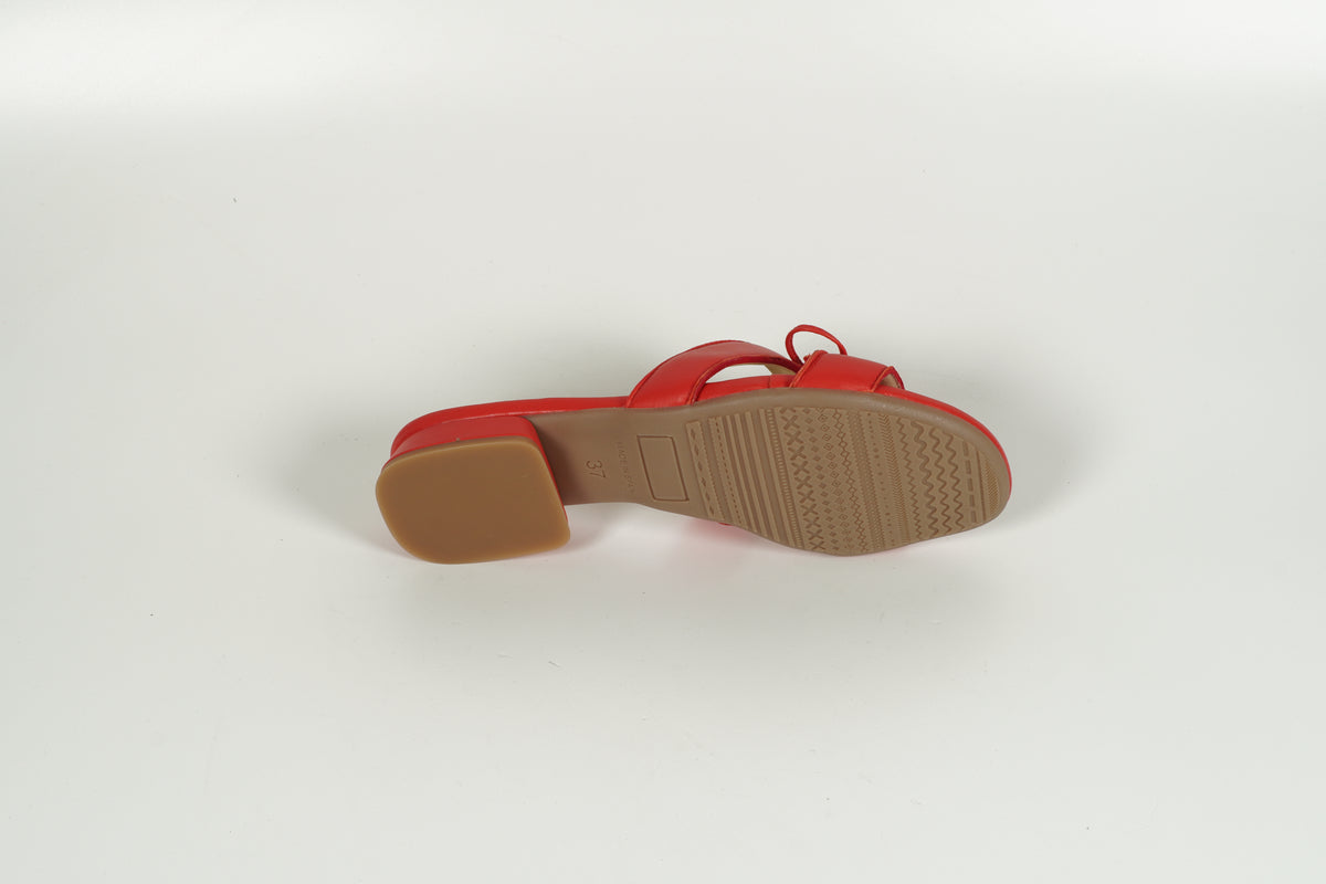 Pantolette Rot