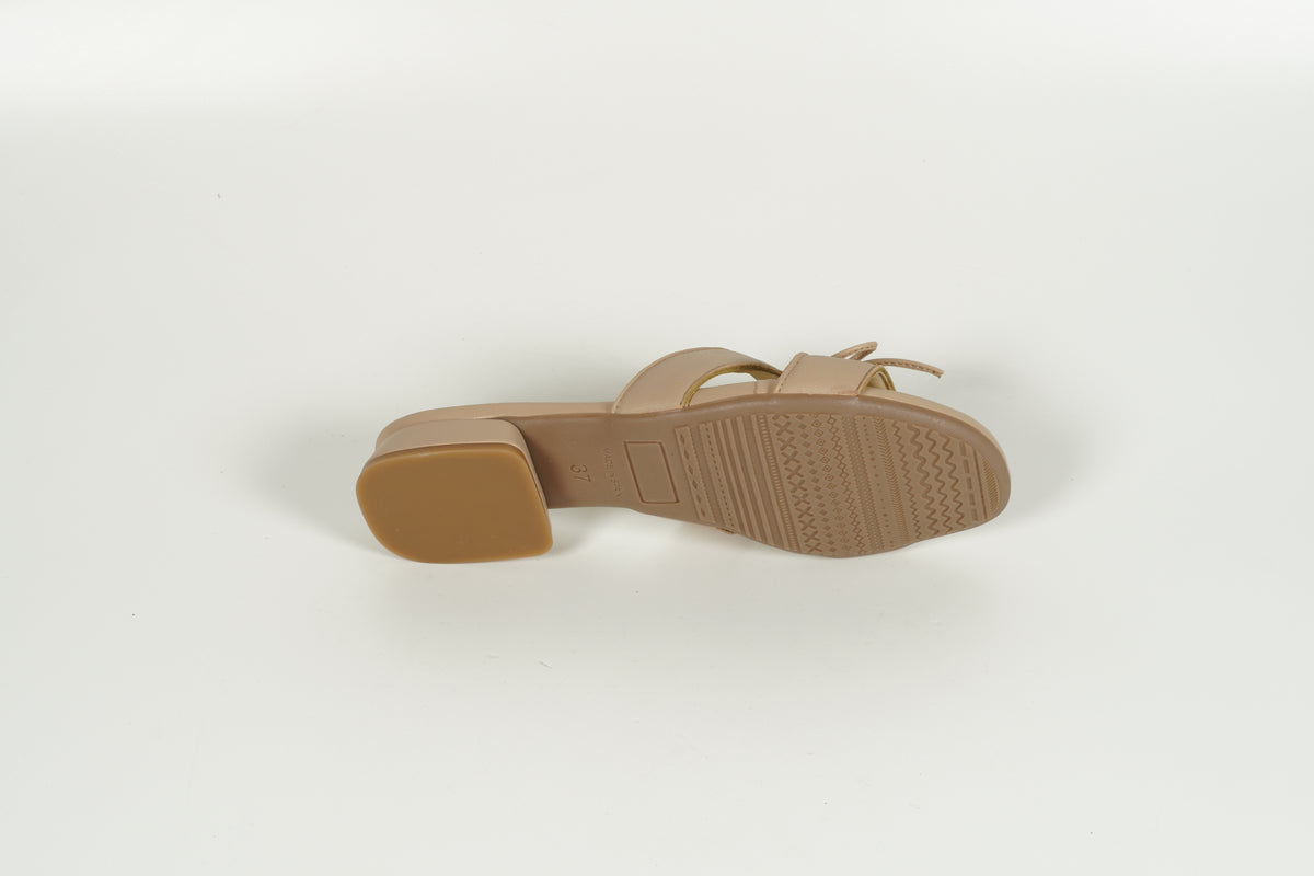 Pantolette Beige