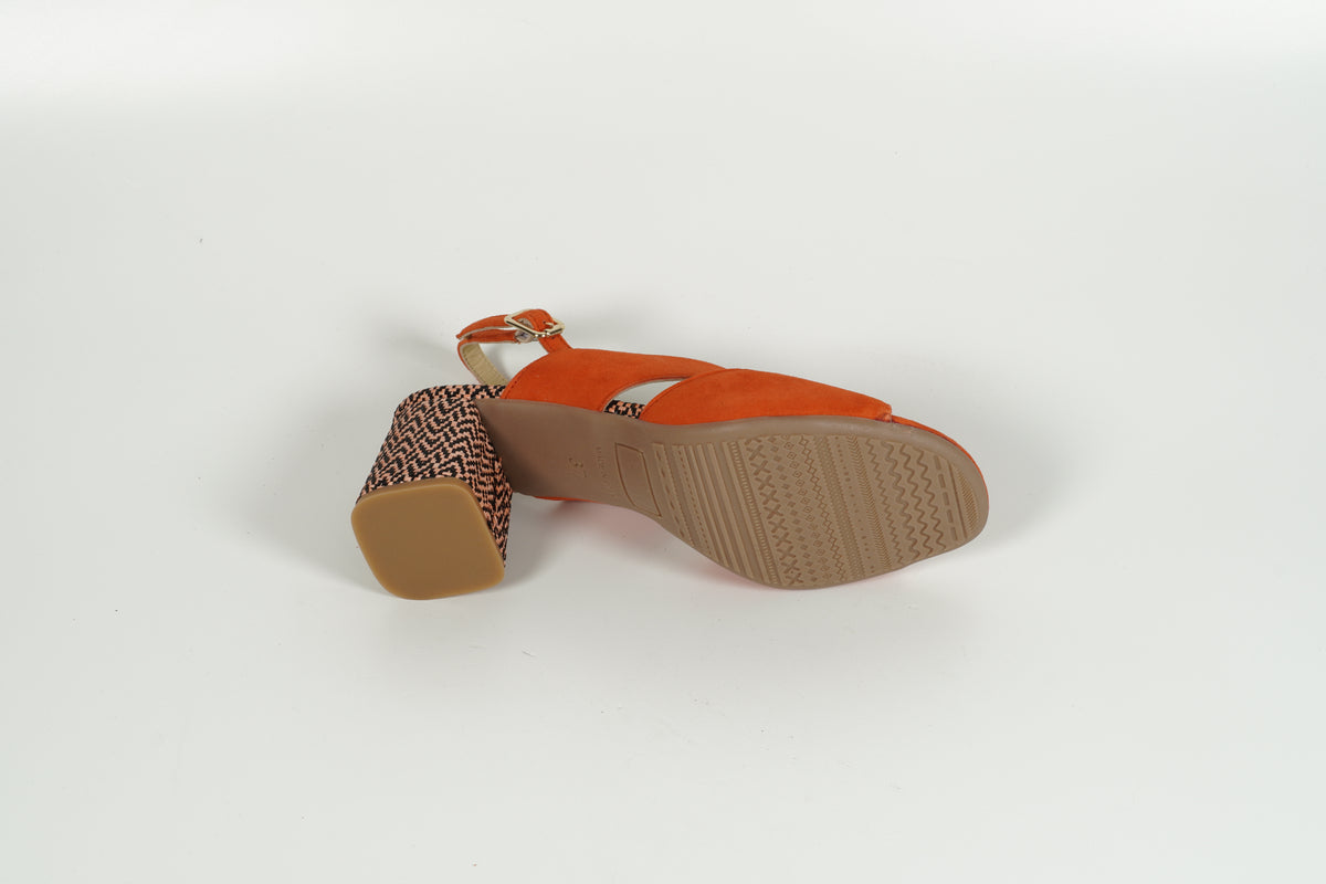 Orange Sandal
