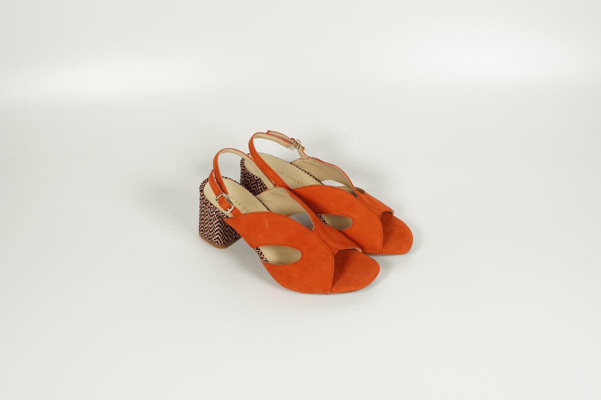 Orange Sandal