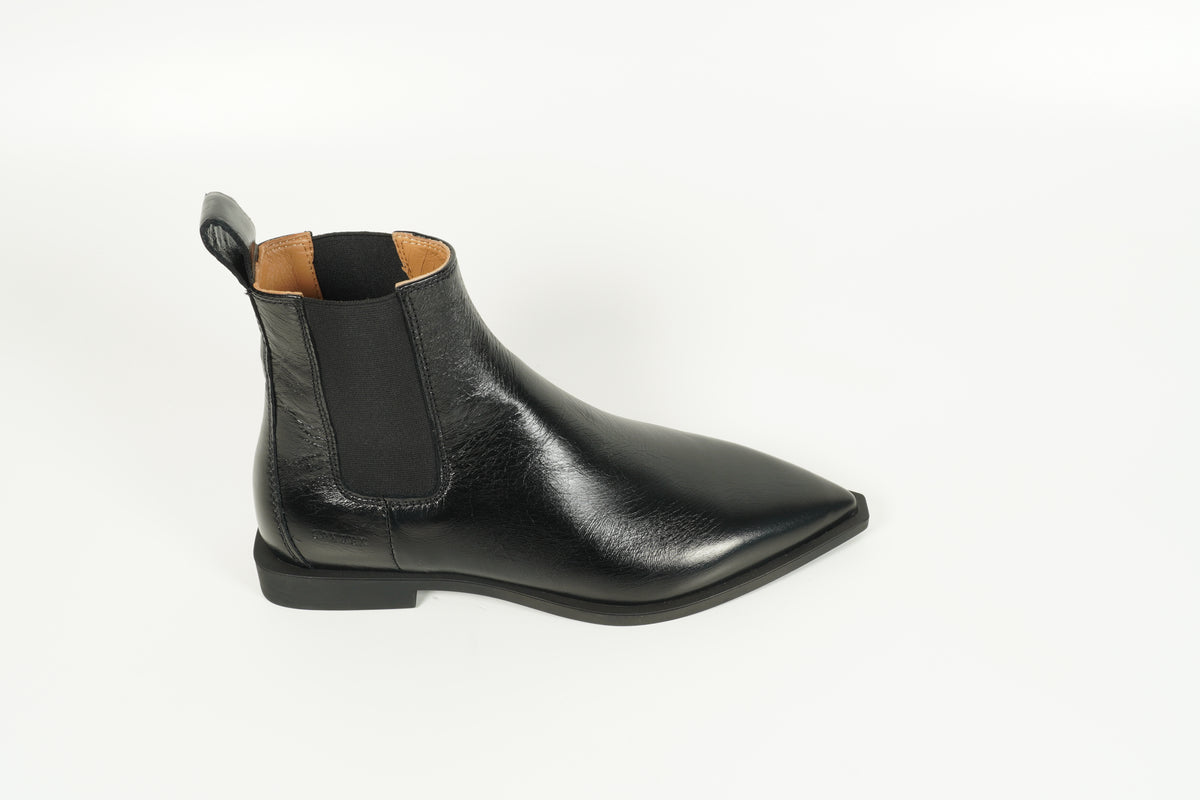 Black ankle boots