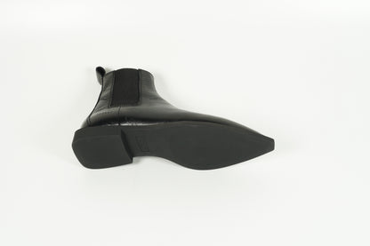 Stiefelette Schwarz Schwarz