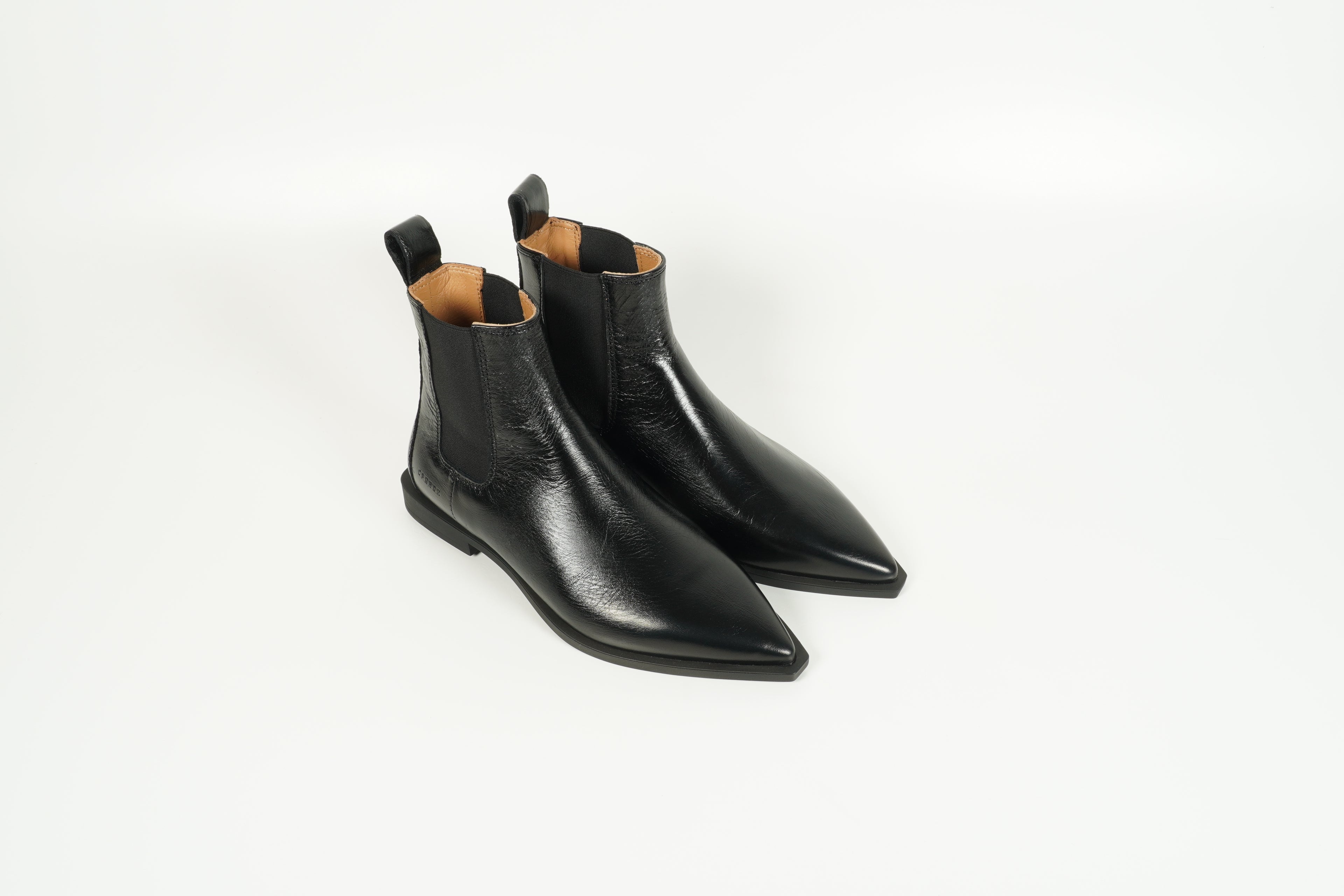 Stiefelette Schwarz Schwarz