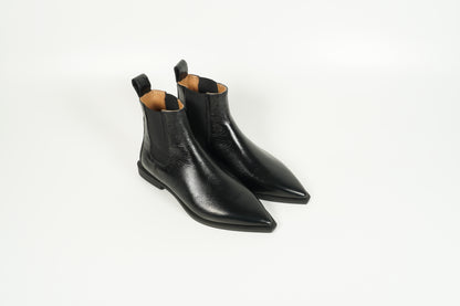 Stiefelette Schwarz Schwarz